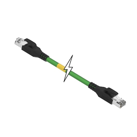 Molex ENET MMJ RJ45/RJ45 2M 1201088354
